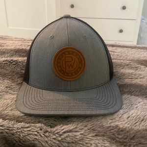 Whiskey Pendleton flat top hat
